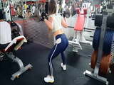Cameltoe in the gym